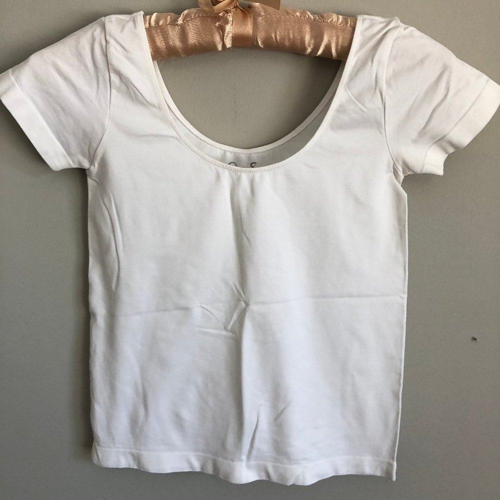 Jessica Simpson Off The Shoulder Tee